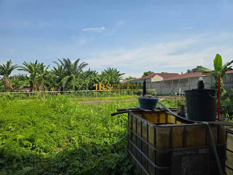 dijual tanah jalan sei mencirim jl