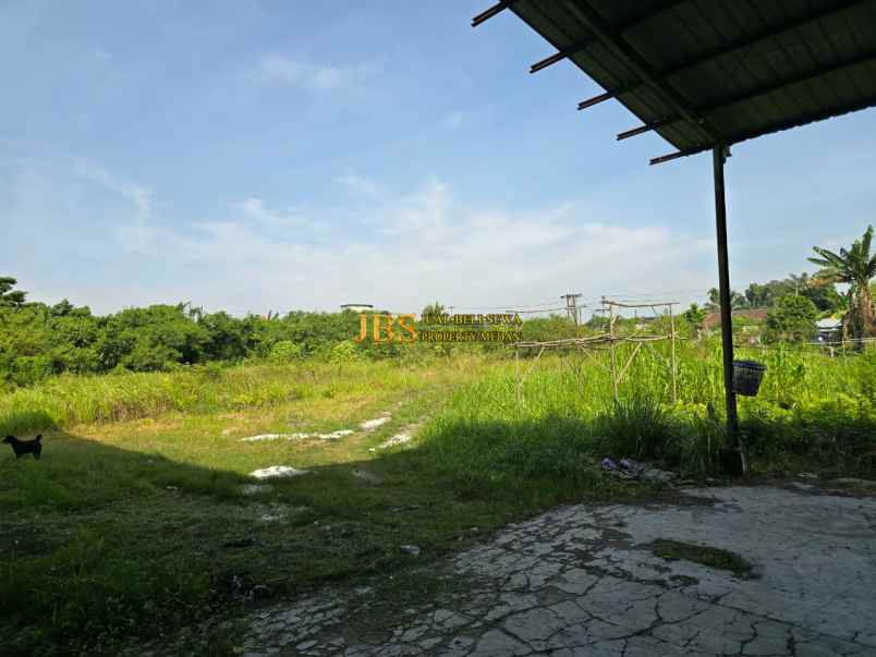 dijual tanah jalan sei mencirim jl