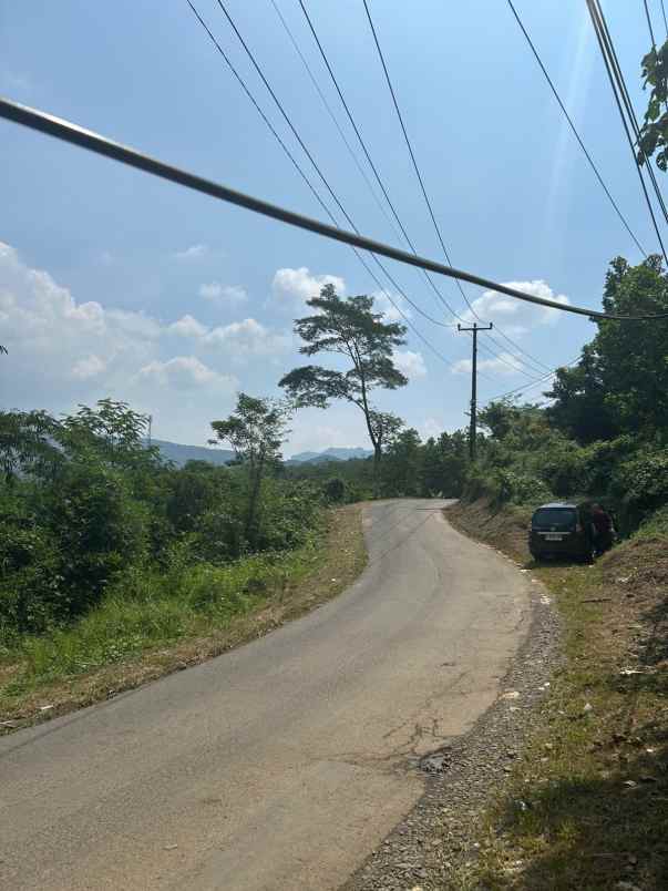 dijual tanah jl proyek kp leungsir ds