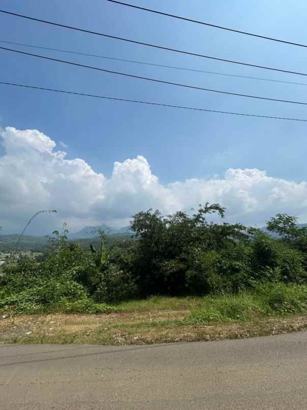 dijual tanah jl proyek kp leungsir ds