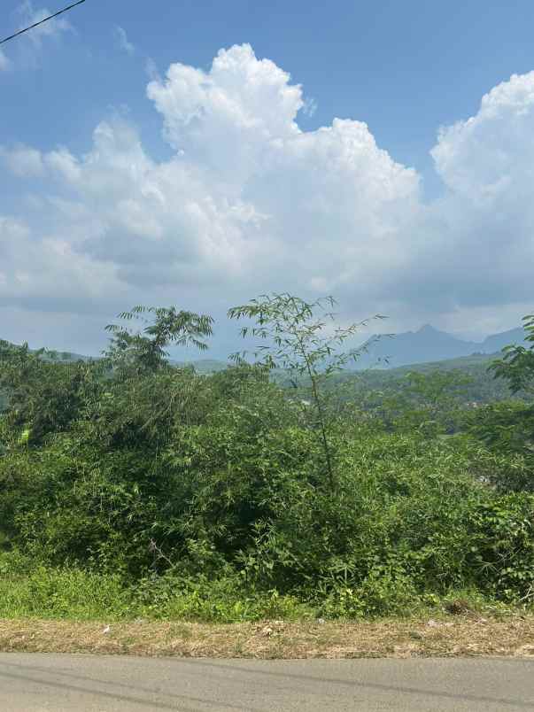 dijual tanah jl proyek kp leungsir ds