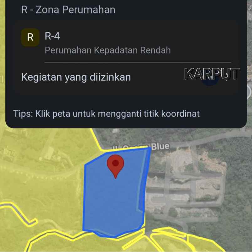 dijual tanah kampial