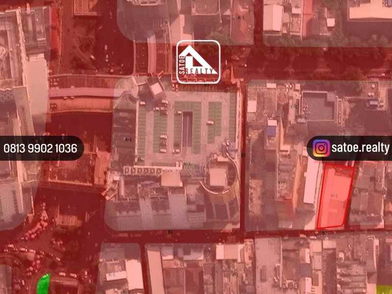 dijual tanah kebon kacang tanah abang