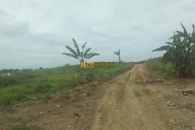 dijual tanah kosong di jalan glugur rimbun pasar x