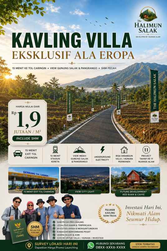 dijual tanah kp padurenan ciburayut