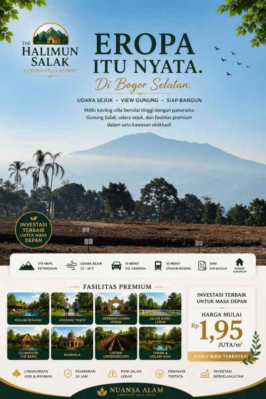 dijual tanah kp padurenan ciburayut