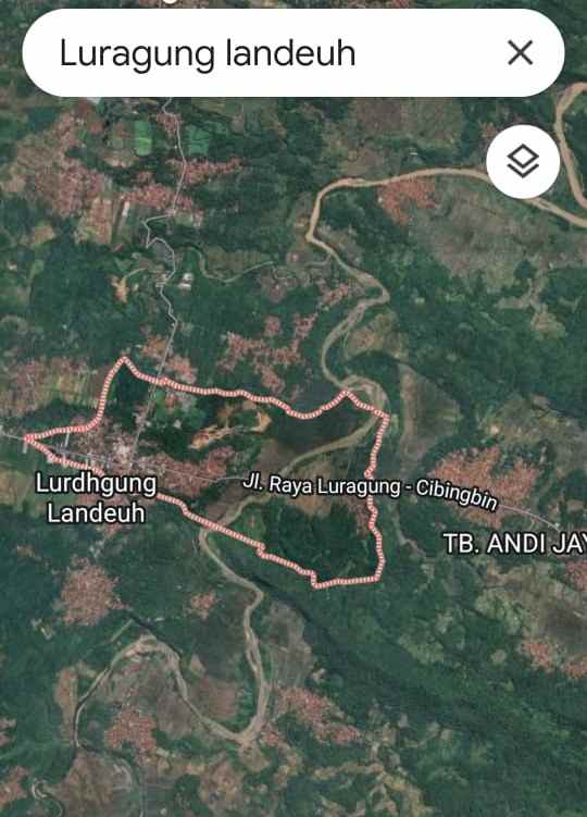 dijual tanah luragunglandeuh strategis