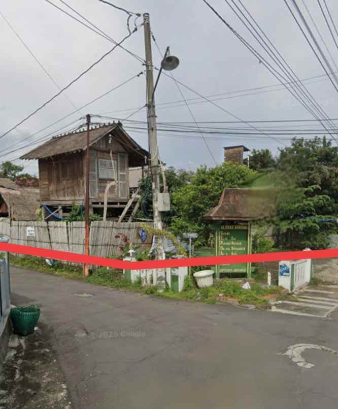 dijual tanah pekarangan belakang monumen jogja kembali