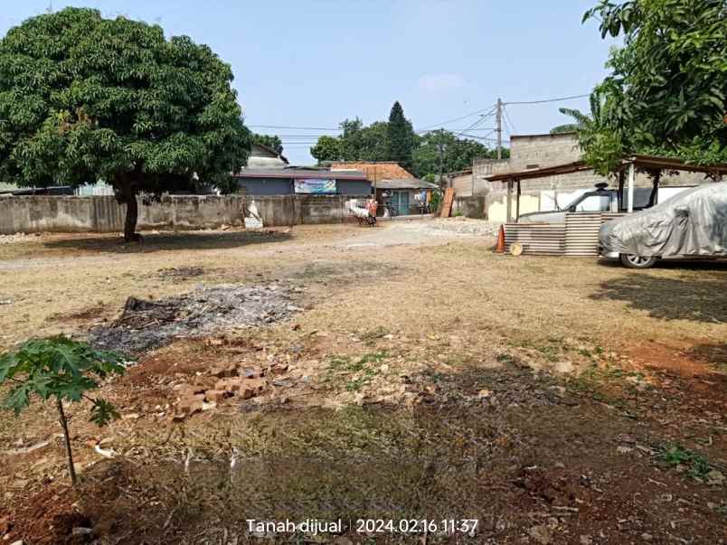 dijual tanah strategis disamping tol jorr w2