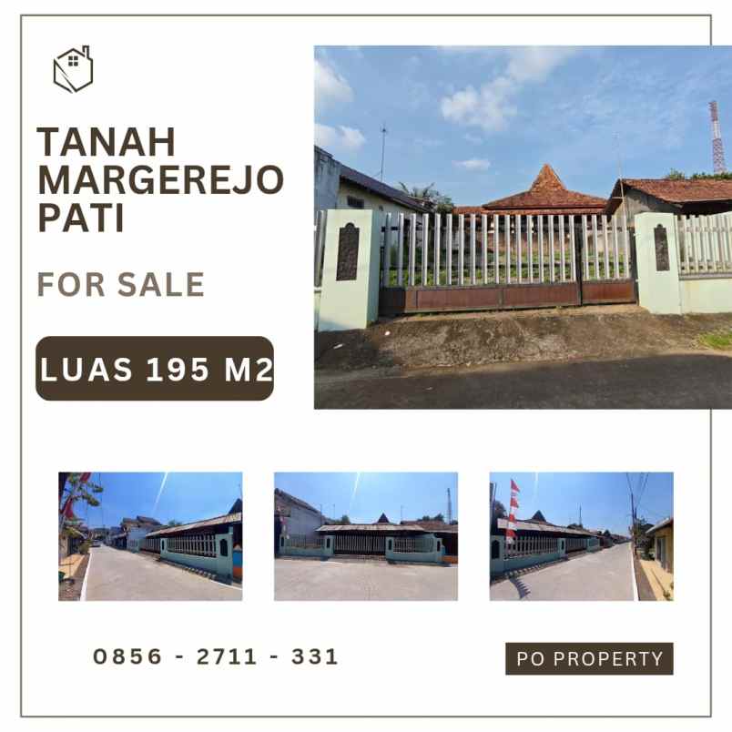 dijual tanah strategis margorejo pati