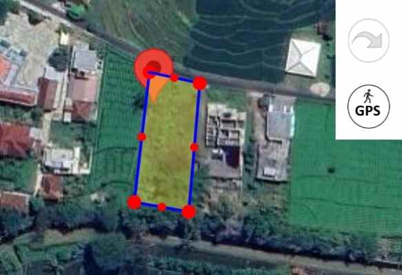 dijual tanah strategis pinggir jalan di cilimus