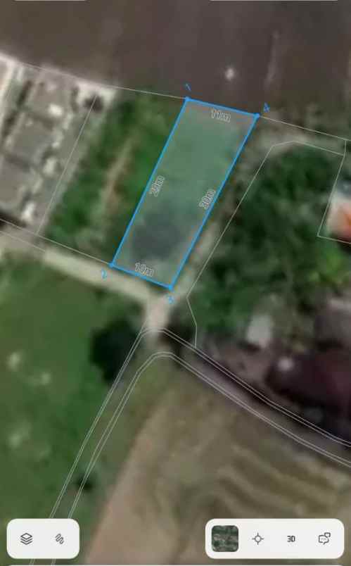 dijual tanah tumbak bayuh badung bali