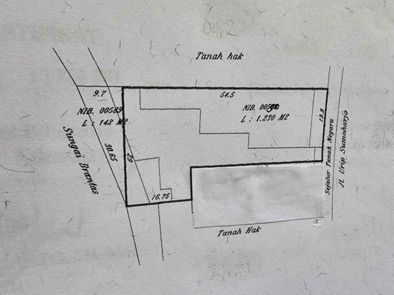 dijual tempat usaha di kediri