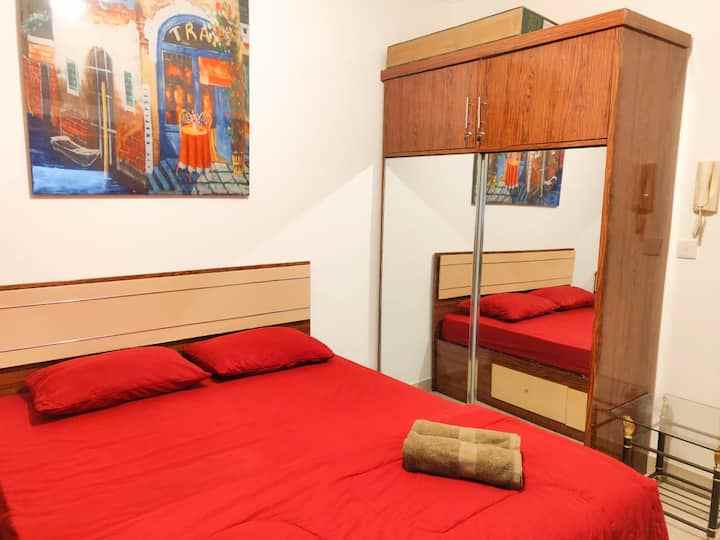 disewakan apt maple parl siap huni bagus bisa nego