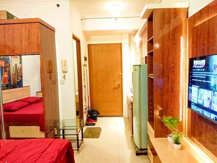 disewakan apt maple parl siap huni bagus bisa nego