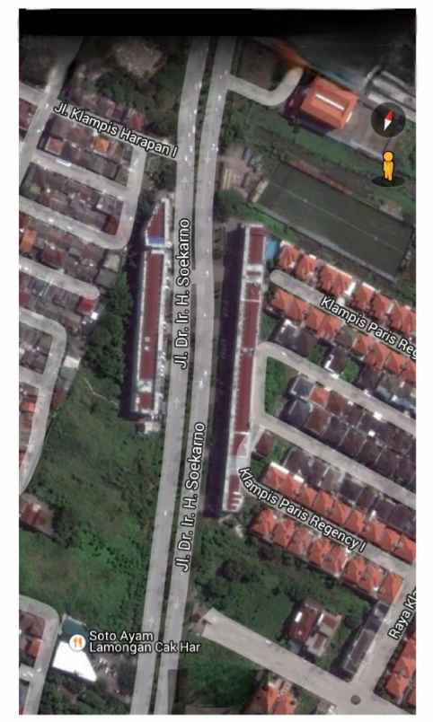 disewakan ruko gudang kantor jalan ir soekarno