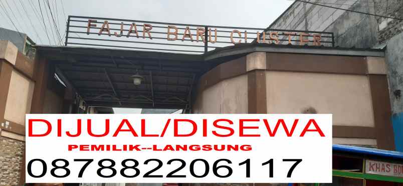 disewakan rumah cluster fajar baru 27 i
