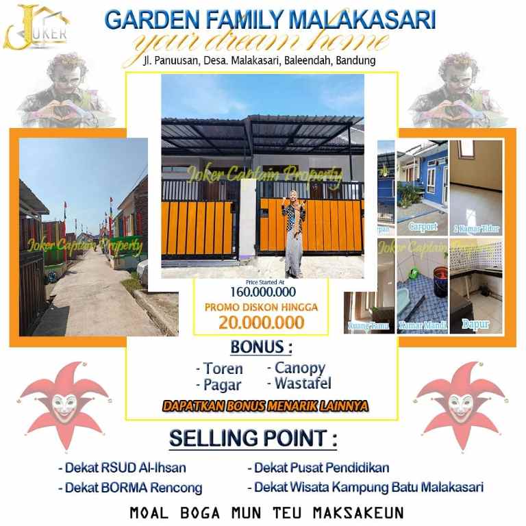garden family malakasari joker property