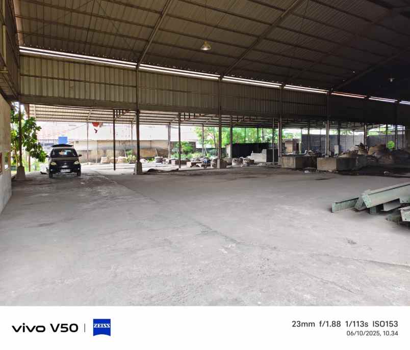 gudang luas 6918 m2 di mustika jaya kota bekasi