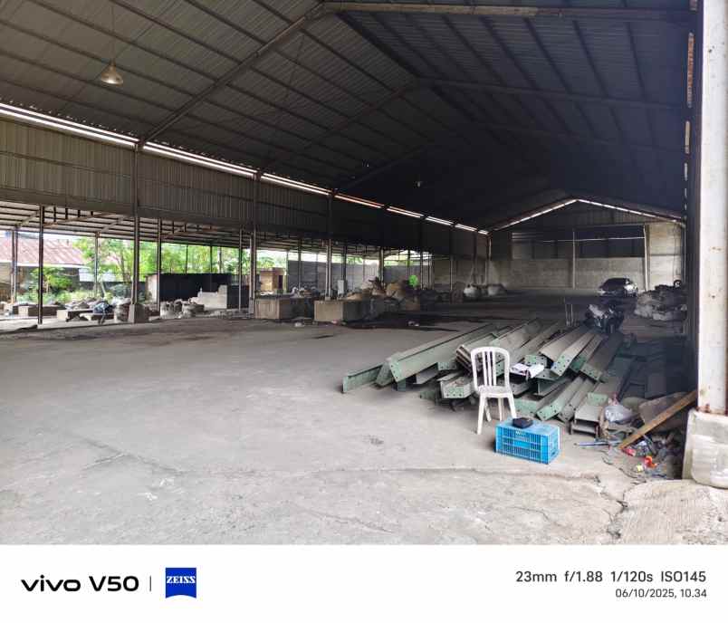 gudang luas 6918 m2 di mustika jaya kota bekasi
