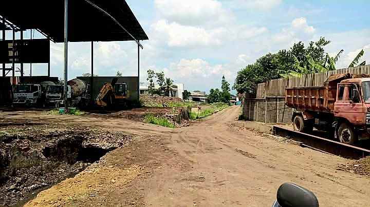 hitung tanah bekas pabrik dekat tol baros cimahi