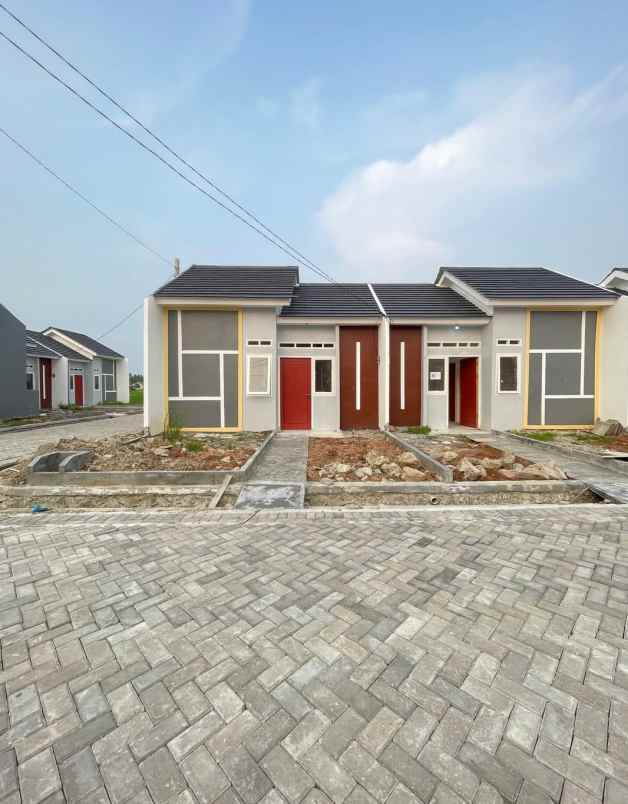 hunian rumah subsidi bcluster pertama di pakuhji
