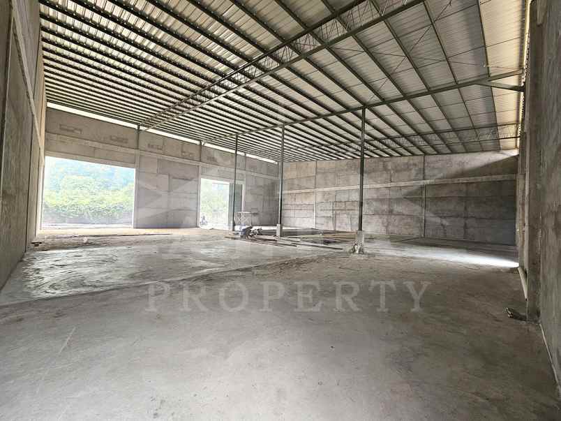 jual cepat gudang siap pakai akses kontainer