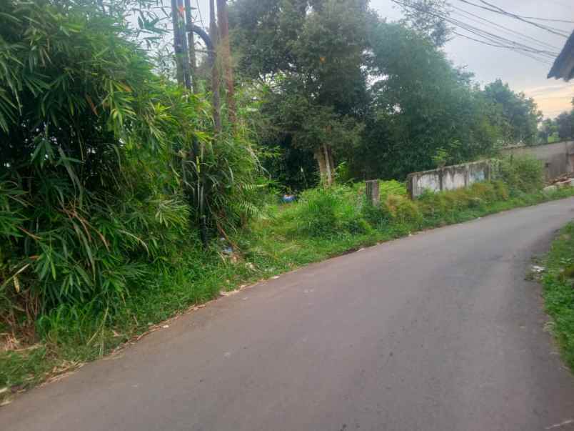 jual cepat tanah datar pinggir jalan di dramaga bogor