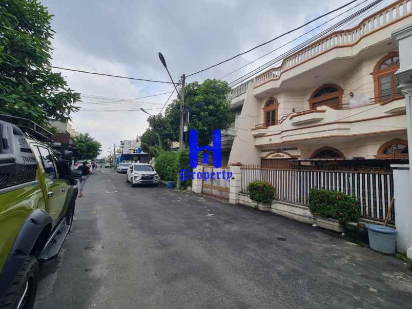 jual rumah baru renov di komplek taman polonia 3 medan