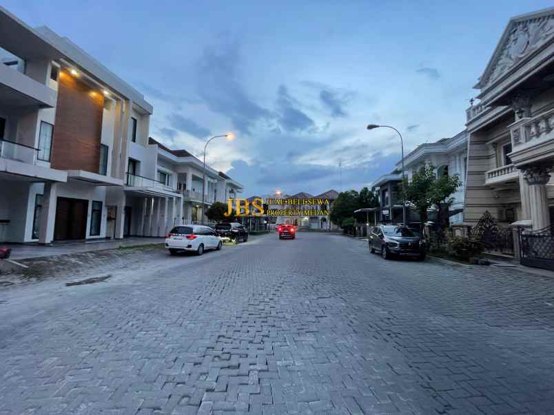 jual rumah di komplek cemara asri jalan rajawali medan