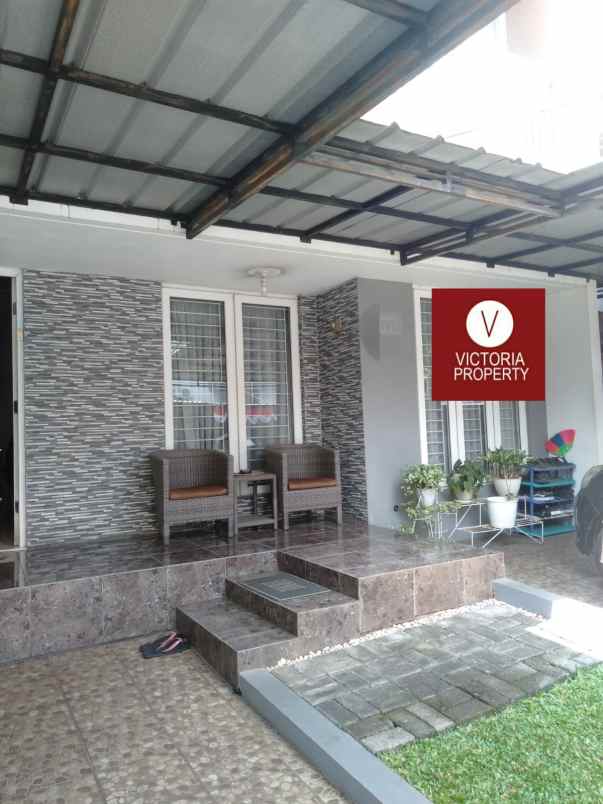 jual rumah siap huni raffles hills cibubur