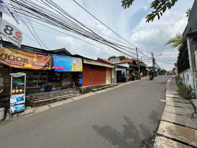 jual tanah komersial pinggir jalan di pondok pinang