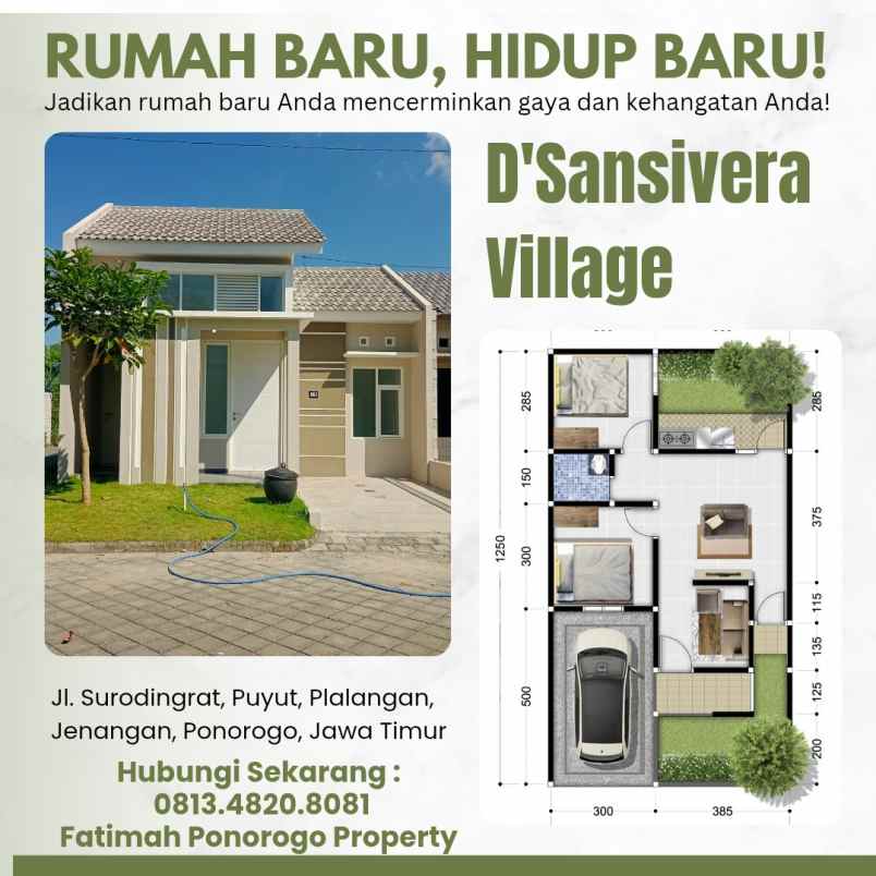 jual untung rumah syariah minimalis ponorogo