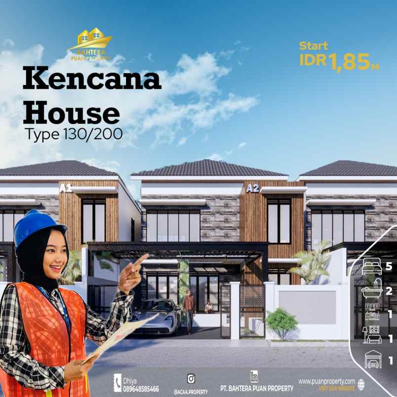 Kencana House Di Jl Harapan Raya Pekanbaru