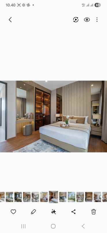 rumah 2 lantai view gunung