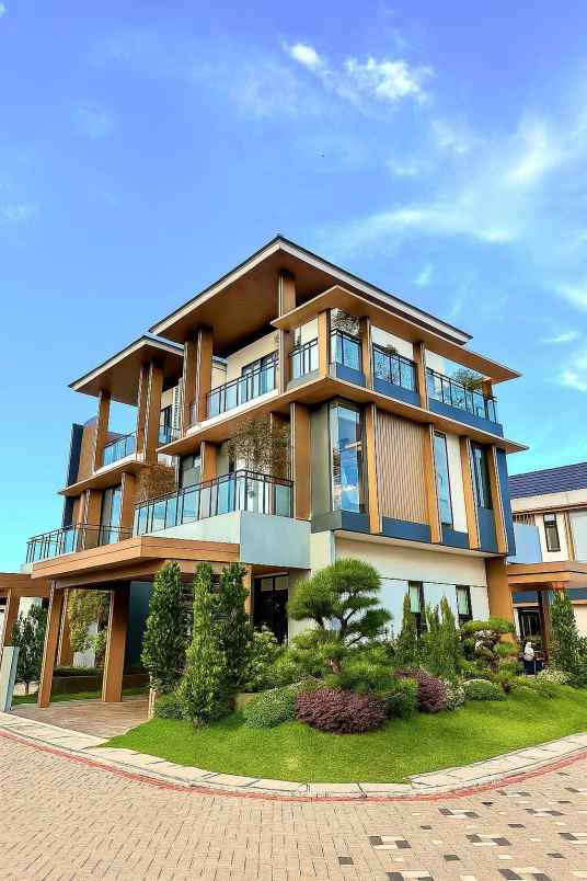 rumah 3lantai dibogor view gunung
