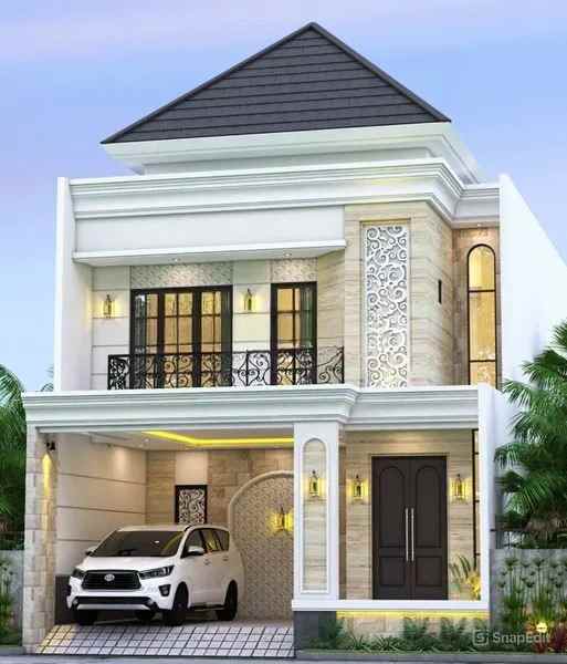 rumah baru 2 lantai babatan pantai surabaya timur
