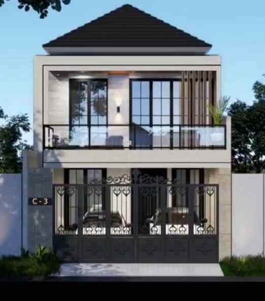 rumah baru modern american classic lokasi sawojajar 1