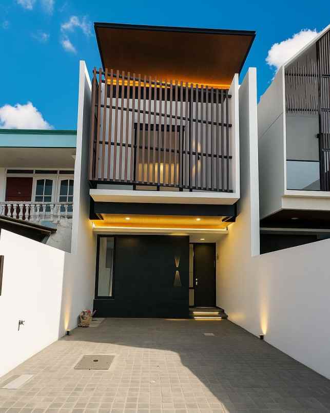 rumah baruk utara strategis new siap huni carport