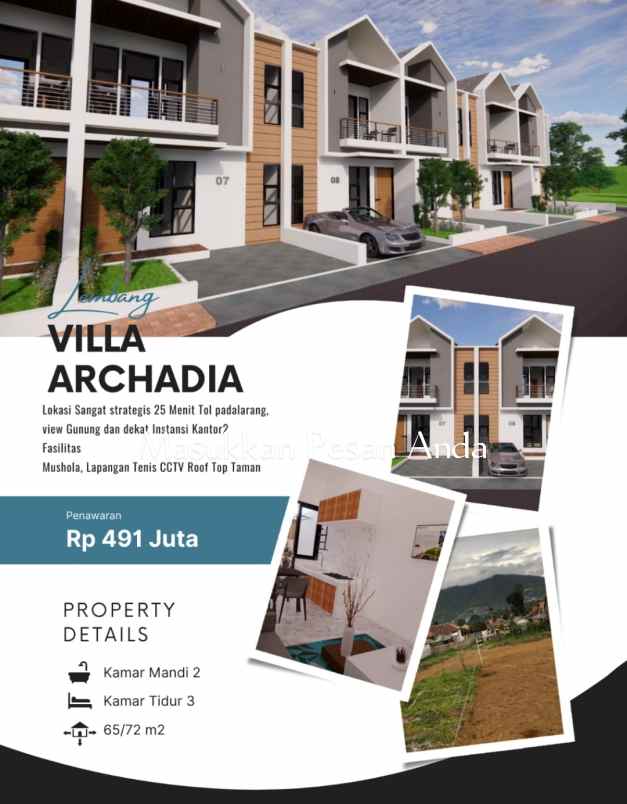 rumah cipada cisarua lembang bandung