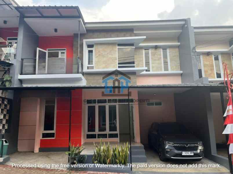 rumah citeureup cimahi 800 jutaan lebar muka 9 meter