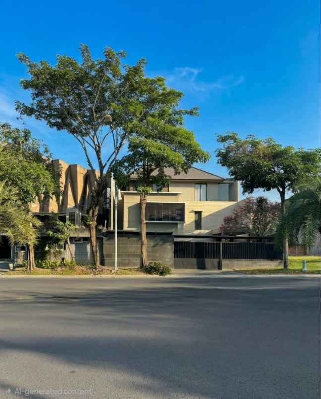 rumah citraland strategis boulevard 22m
