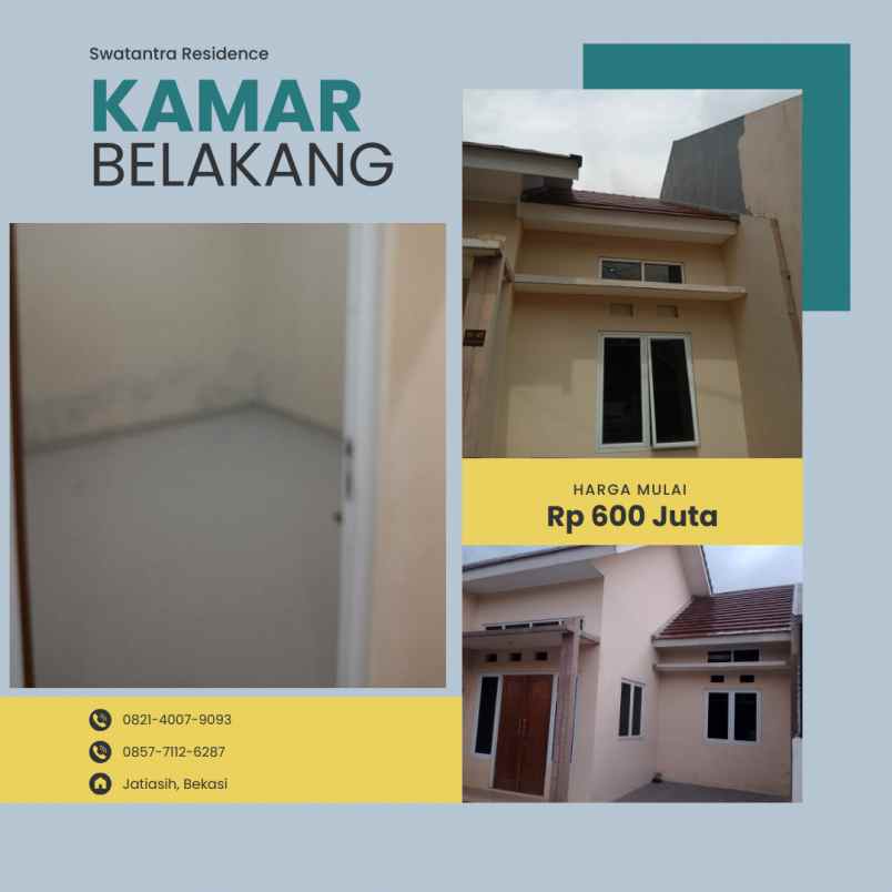 rumah cluster murah readystock
