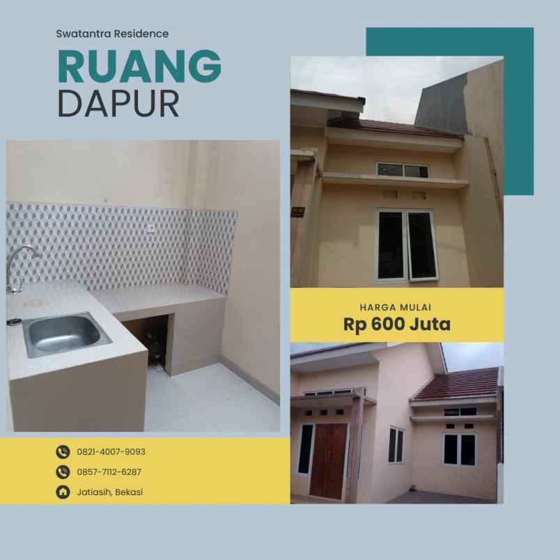 rumah cluster murah readystock