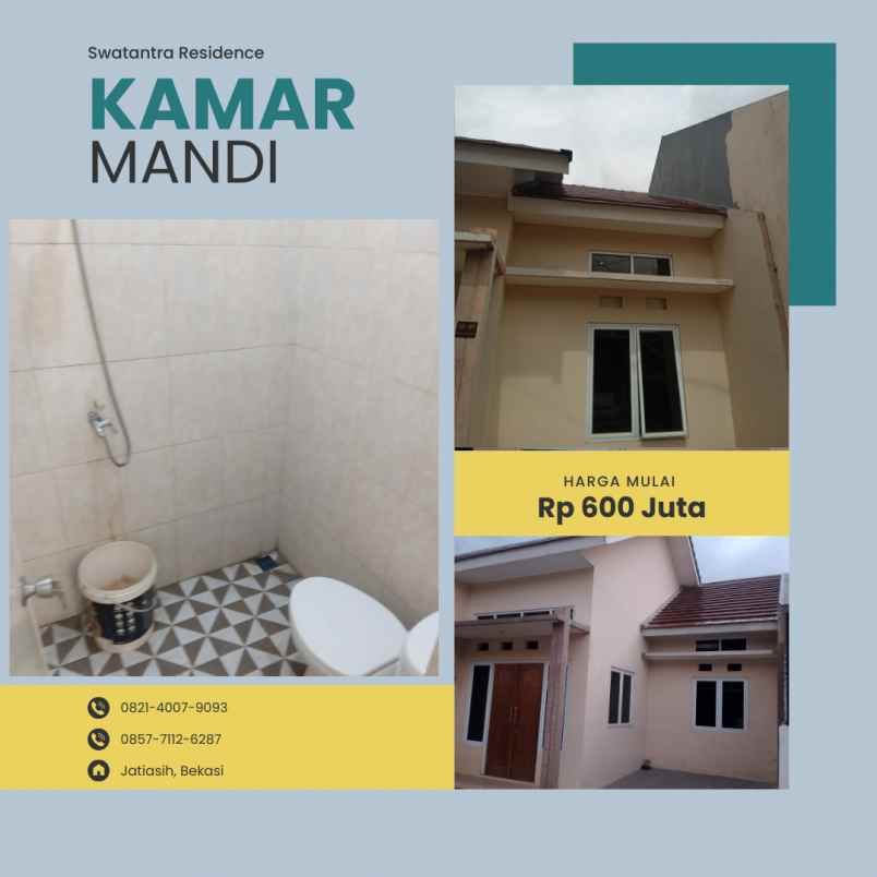 rumah cluster murah readystock