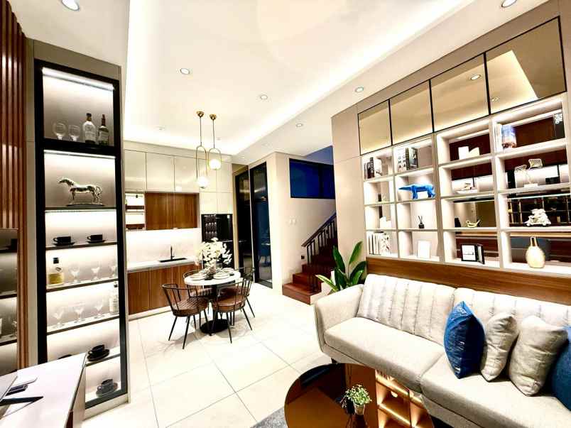 rumah cluster tengah kota