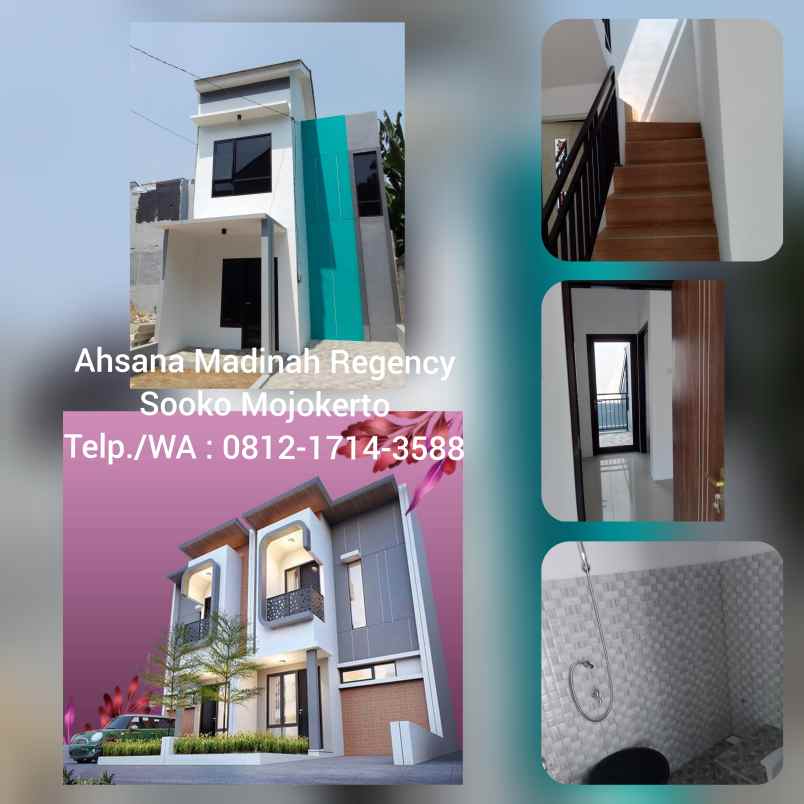 rumah dijual di sooko mojokerto ahsana madinah regency