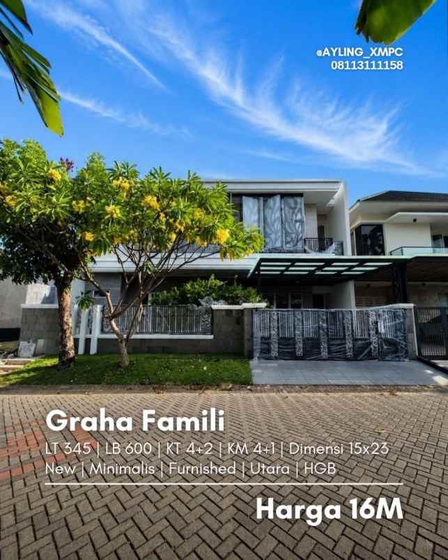 rumah graha famili new minimalis