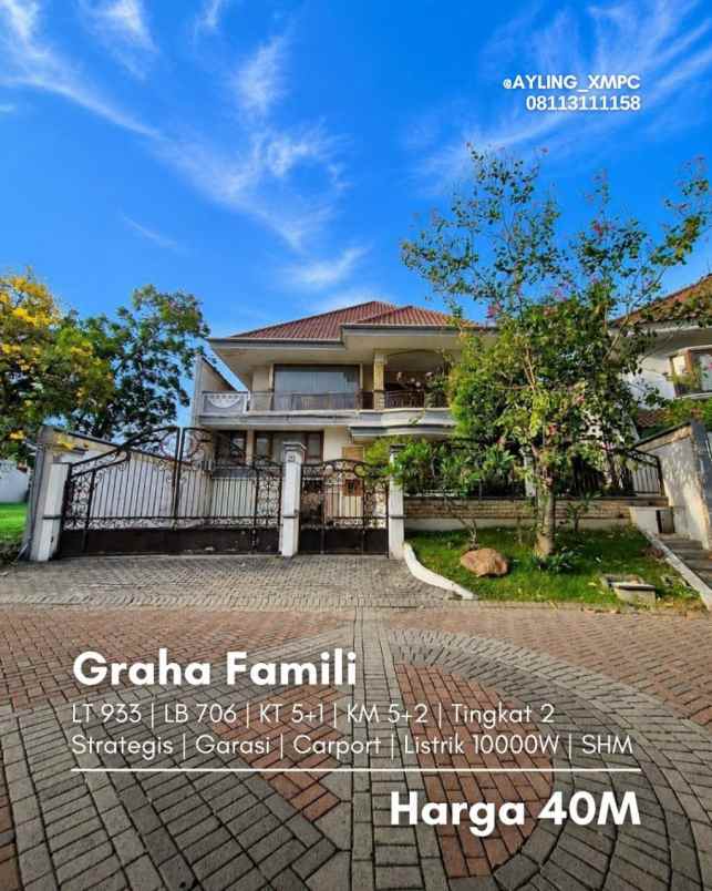 rumah graha famili strategis