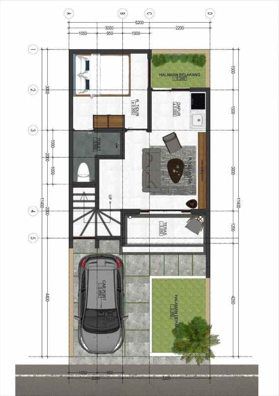 rumah indent jalan tukad balian renon denpasar